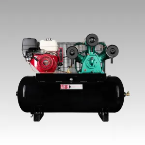 13 HP 60 Gallons Double Stage Horizontal Gas Industrial Air Compressor