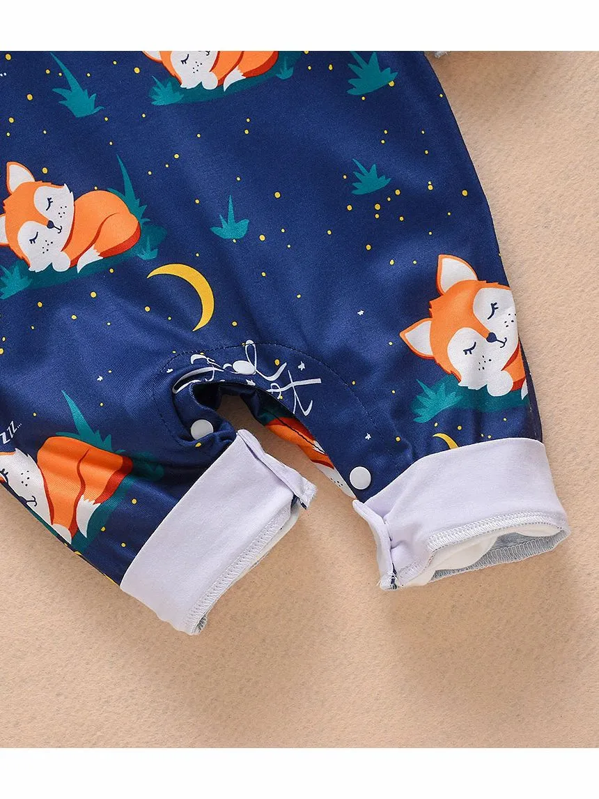 Adorable Fox Good Night Baby Overall