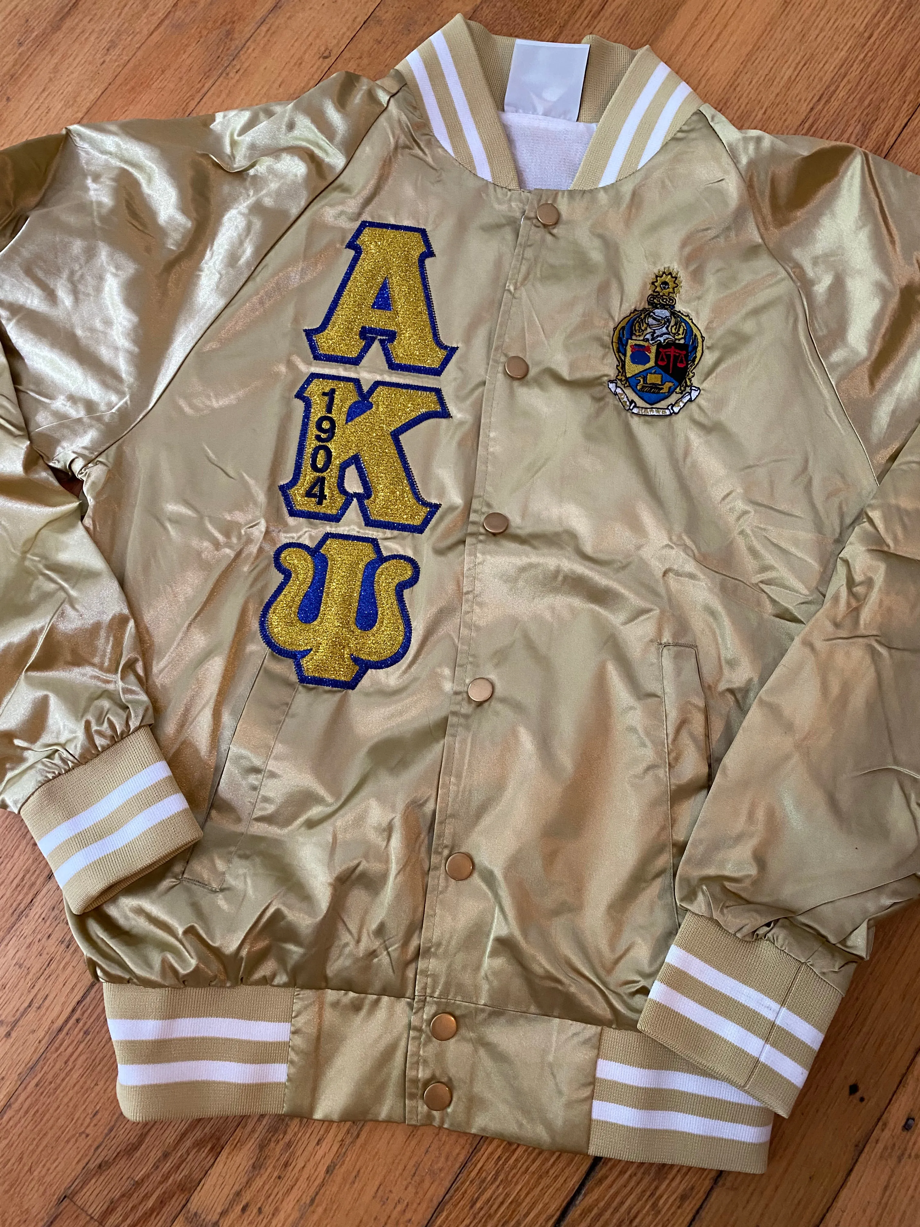 Alpha Kappa Psi - Satin Bomber Jacket