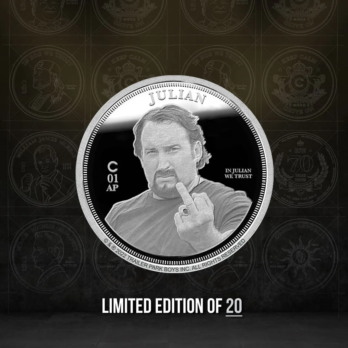 AP Trailer Park Boys Silver Coin Set