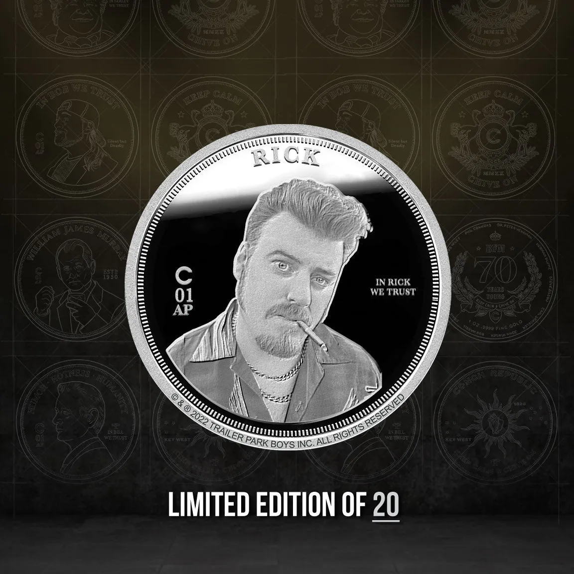 AP Trailer Park Boys Silver Coin Set