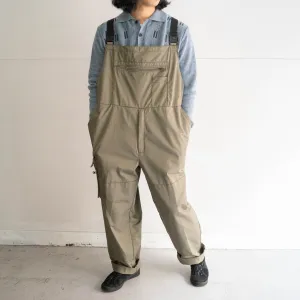 around 1990s Swiss military cotton × poly tech overall 'dead stock'