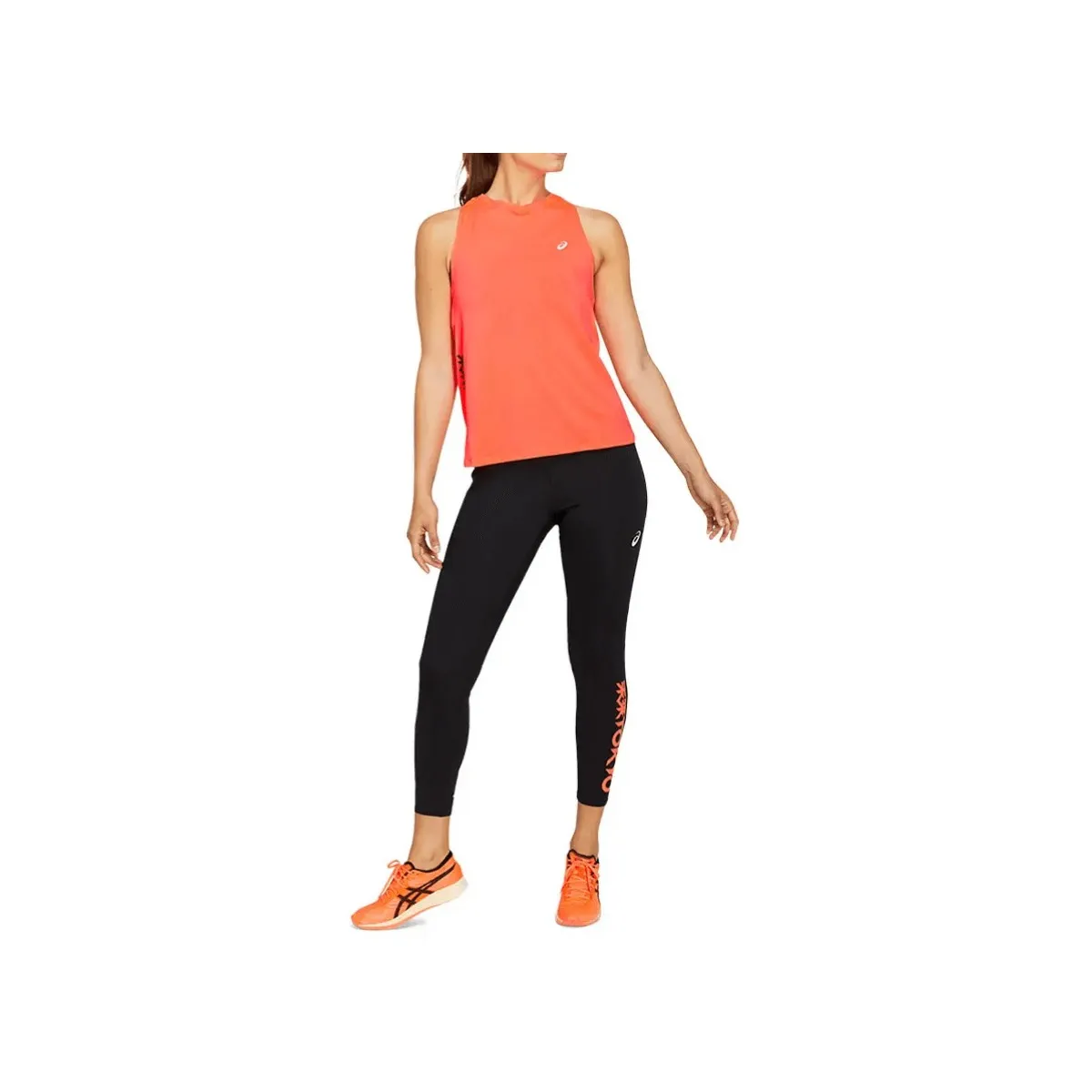 ASICS Future Tokyo Sleeveless Orange Women T-Shirt