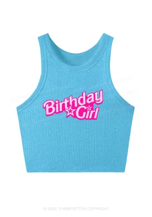 Barb Birthday Girl Y2K Crop Tank Top Cherrykitten