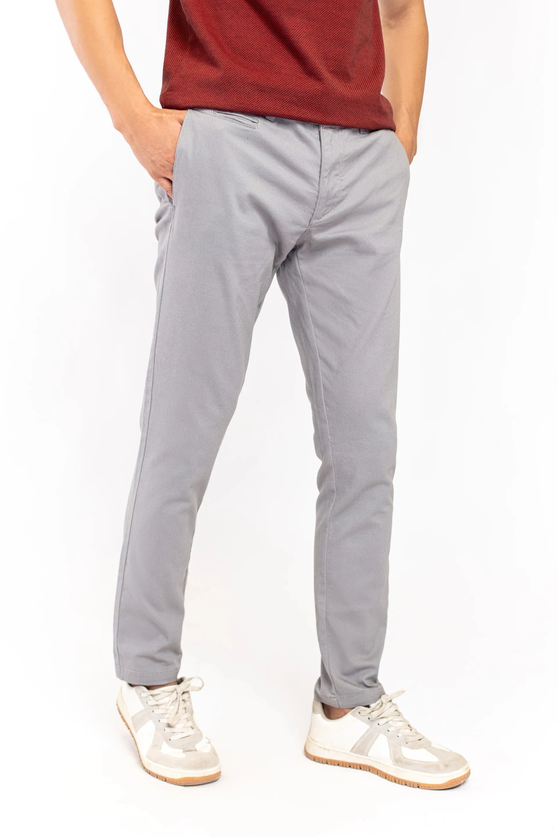 Basic Grey Chinos