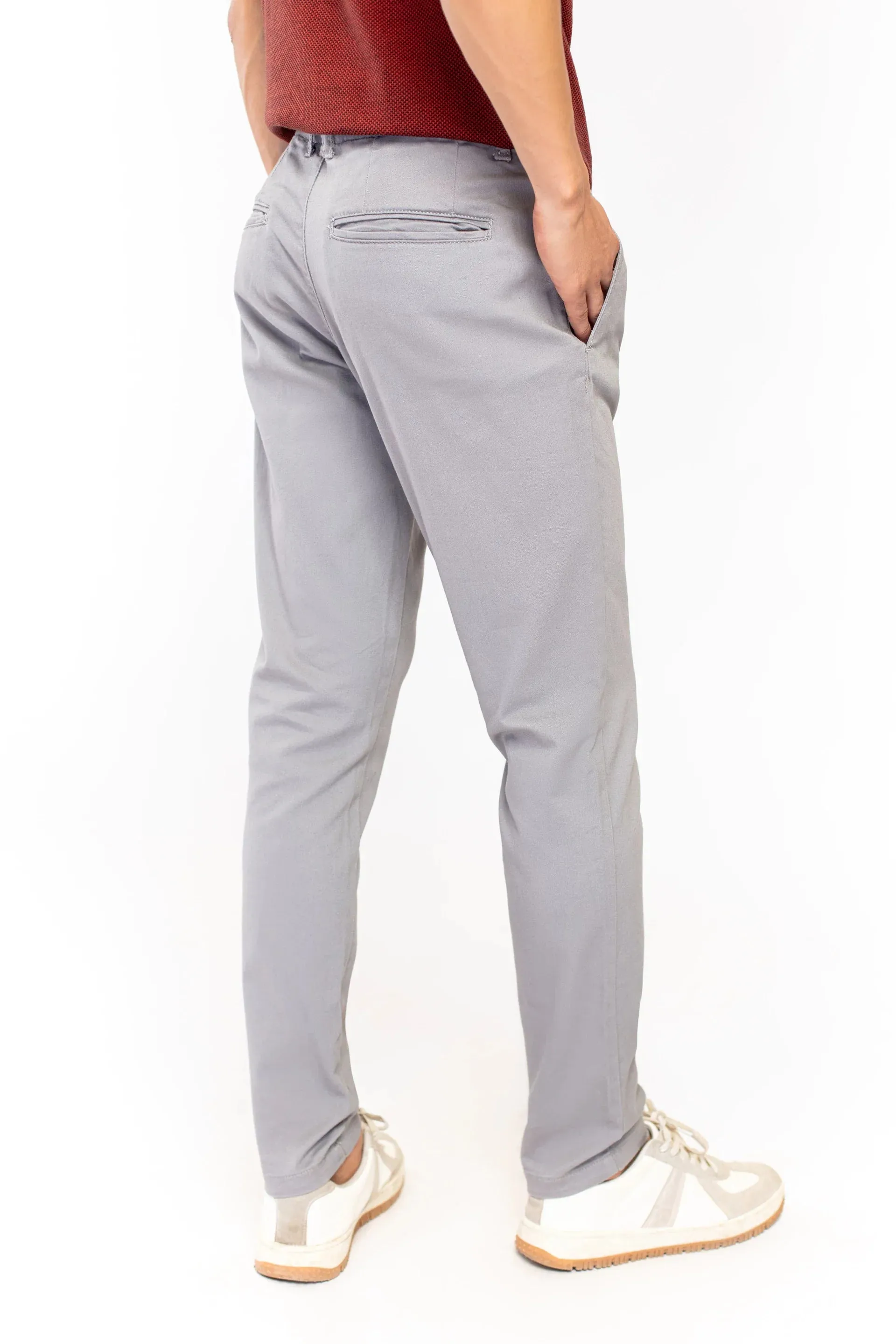 Basic Grey Chinos