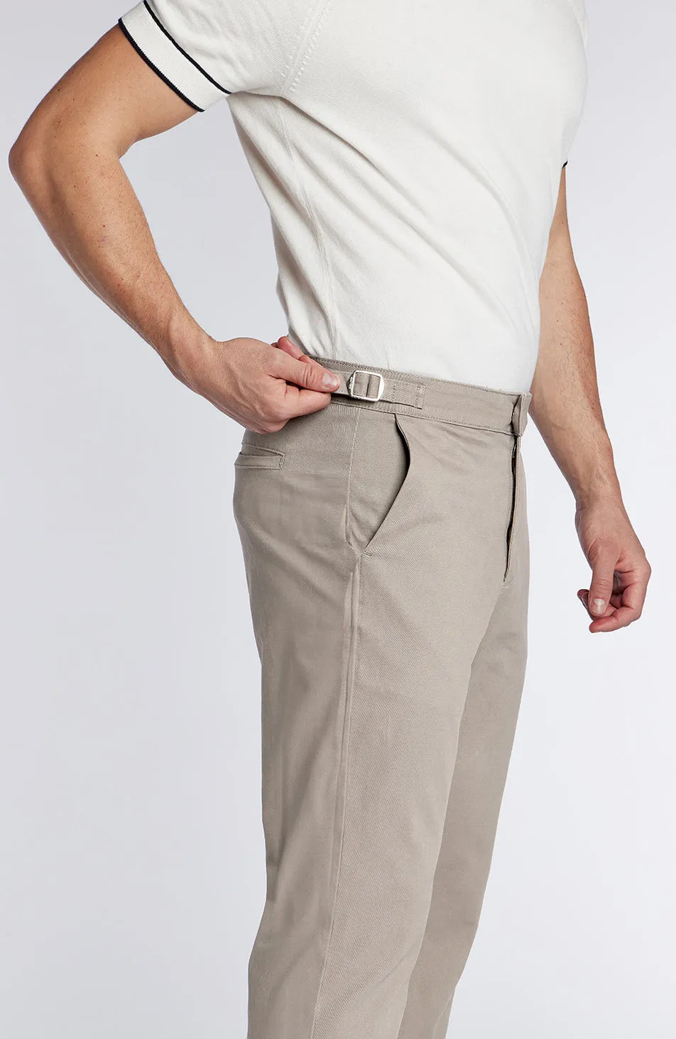 Beaufort Chinos in Taupe