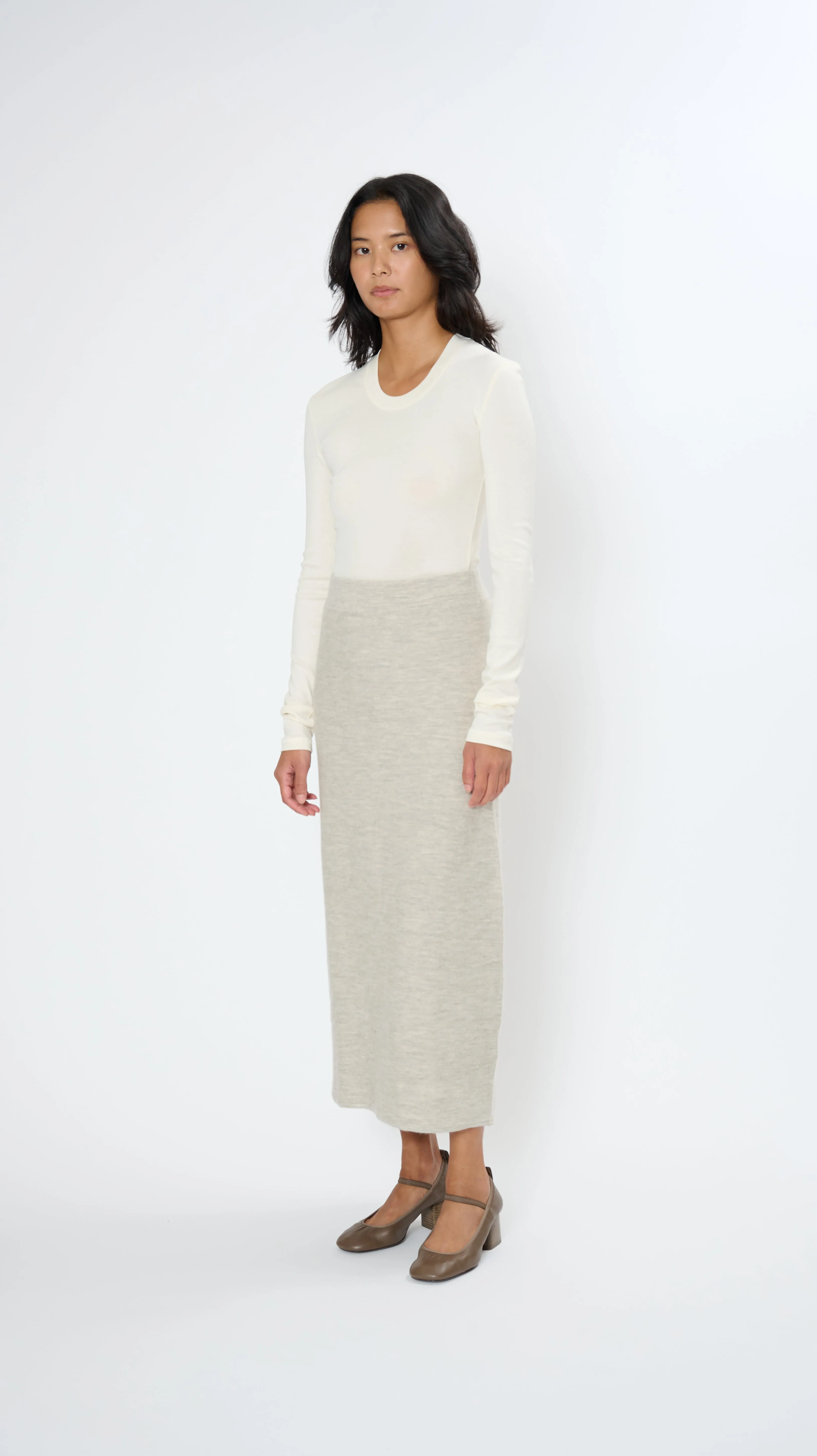 Bell Skirt in Carrara