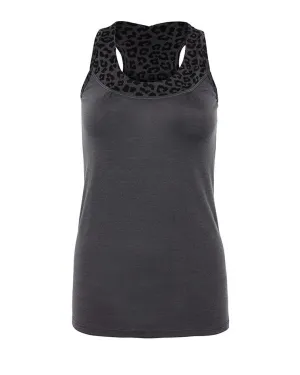 Best Friend Merino Tank - Charcoal Grey