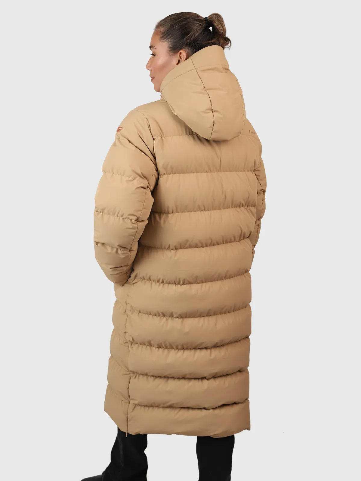 Bigsur Women Long Puffer Coat | Desert