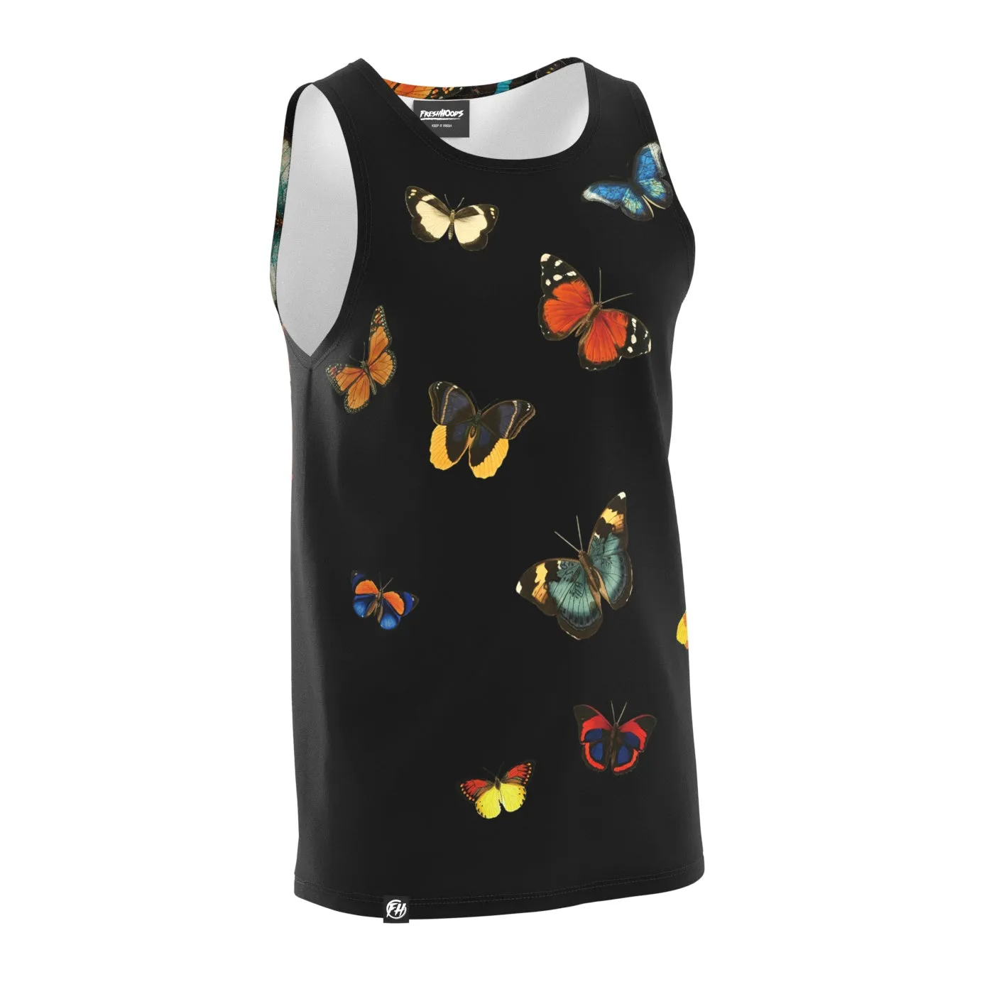 Butterfly Skull Tank Top