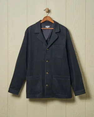 Camel’s Hair Loafer Jacket in Charcoal Heather