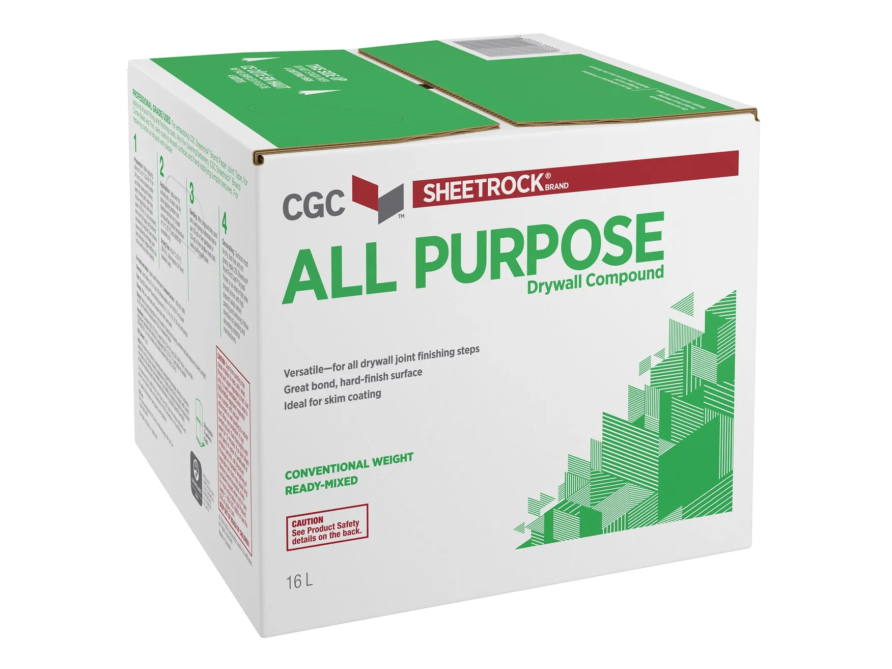 CGC Sheetrock Brand All Purpose Drywall Compound (16L)