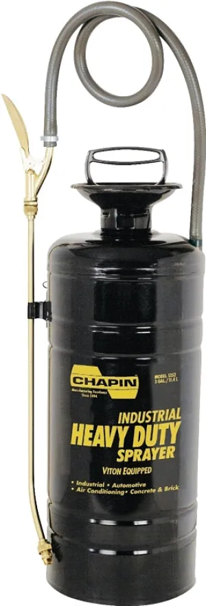 CHAPIN 1352 Compression Sprayer, 3 gal Tank, Steel Tank, 36 in L Hose :EA: QUANTITY: 1