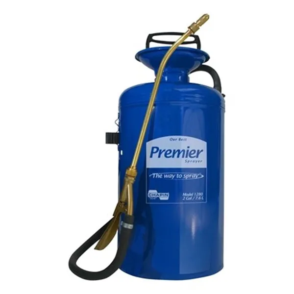 CHAPIN Premier Pro 1380 Compression Sprayer, 3 gal Tank, Steel Tank, 42 in L Hose