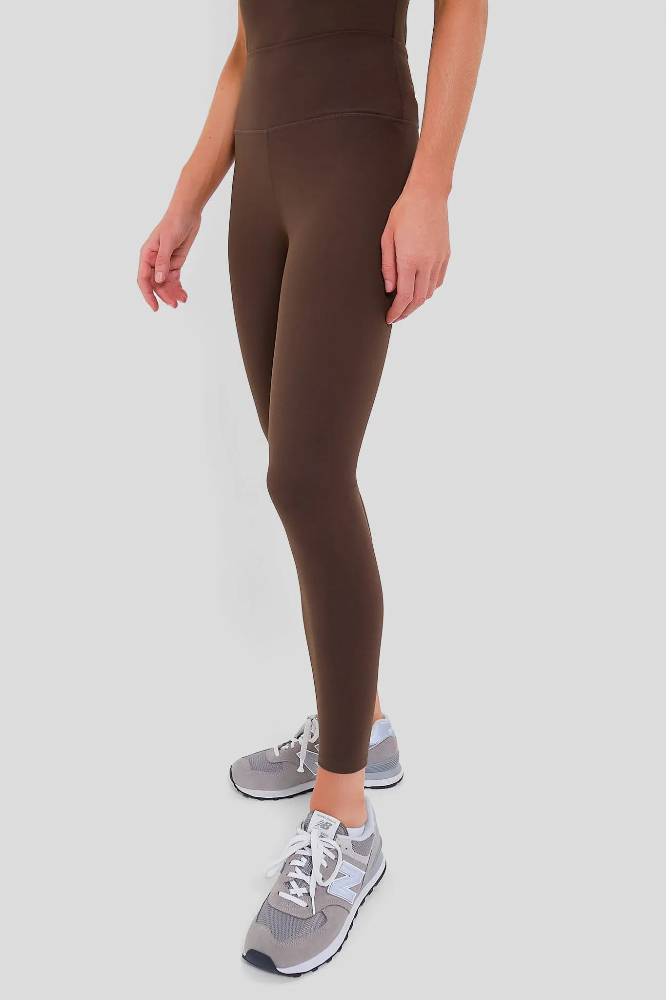 Chocolate Brown High Rise Compression MacKenzie Legging