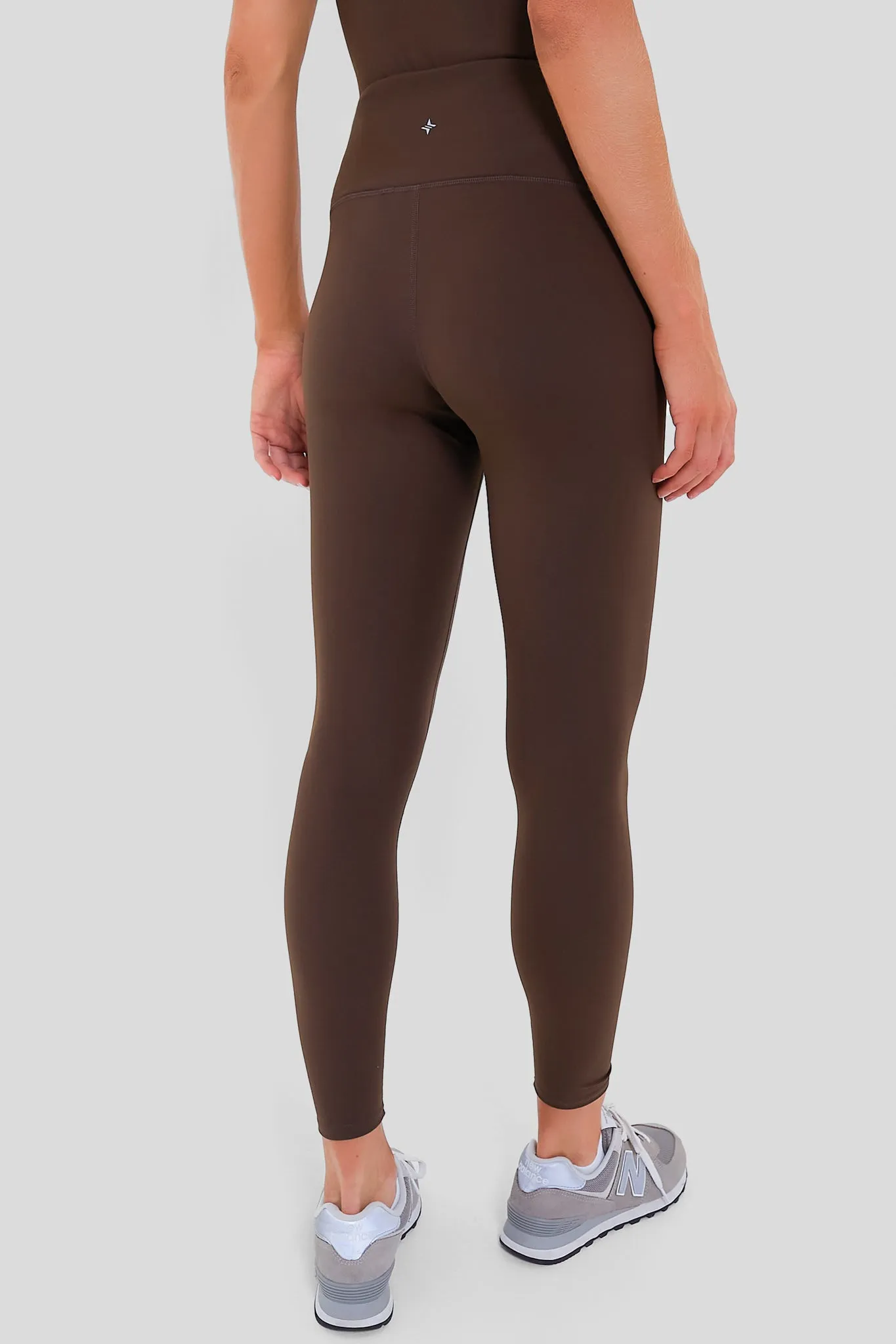 Chocolate Brown High Rise Compression MacKenzie Legging