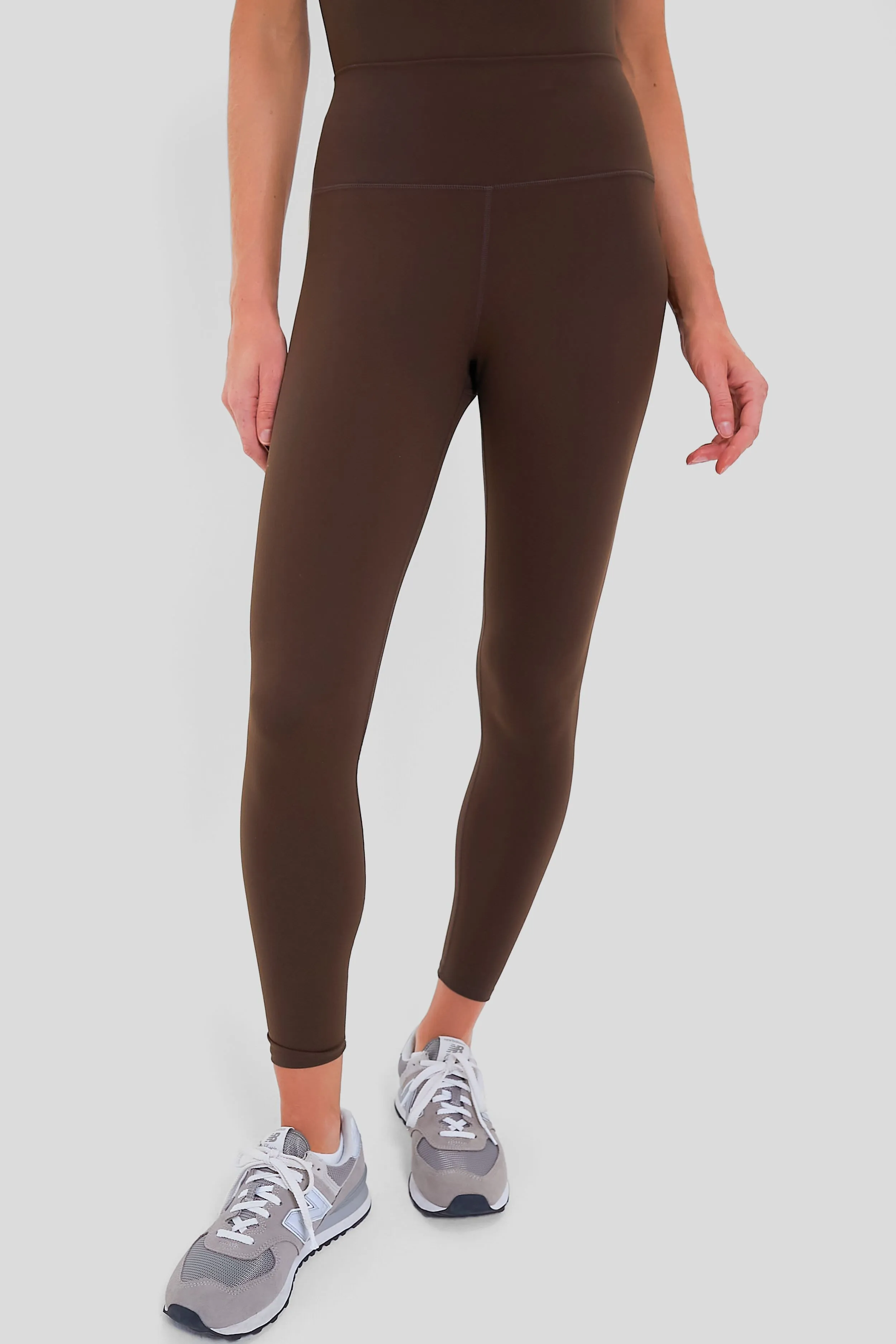 Chocolate Brown High Rise Compression MacKenzie Legging