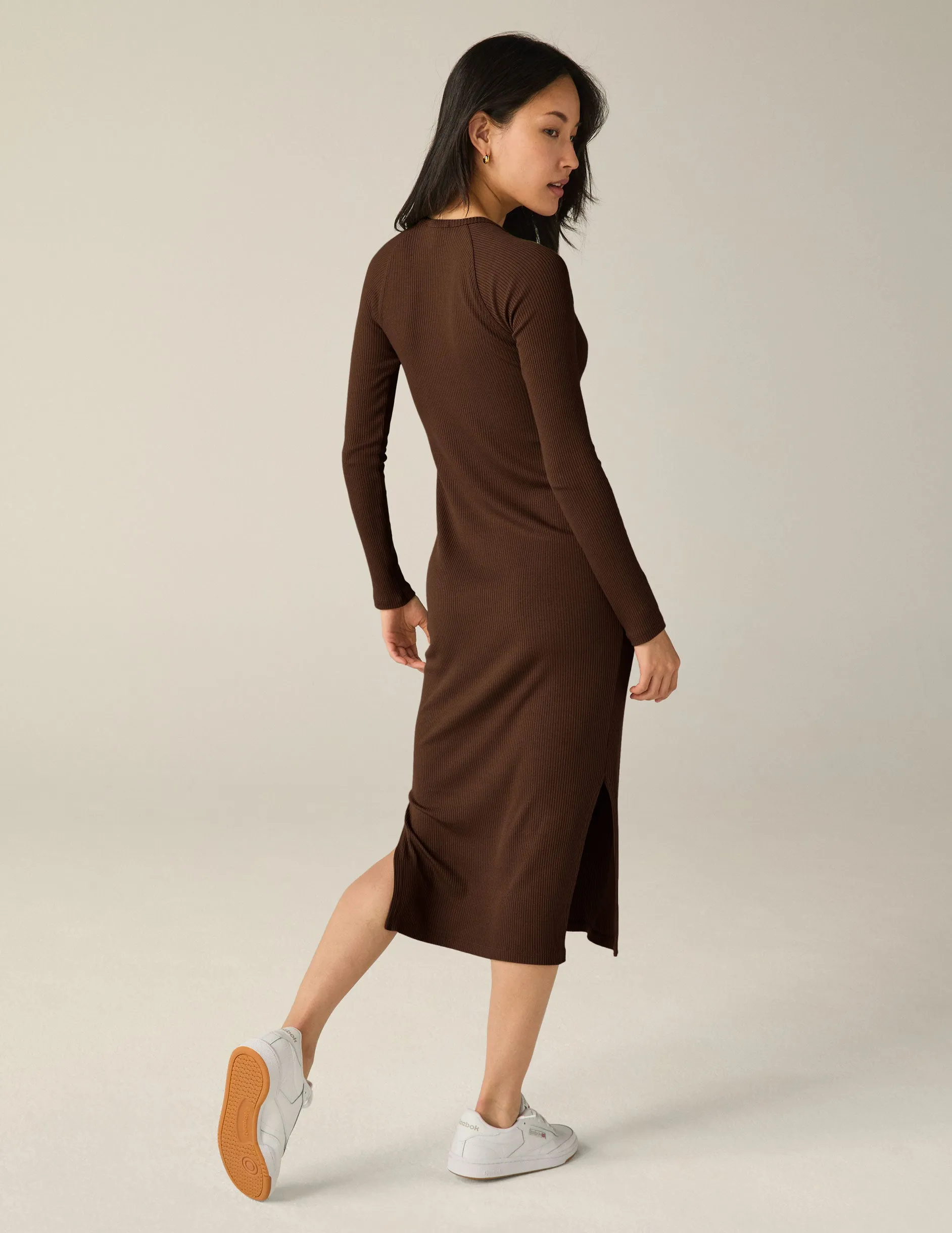 Contours Long Sleeve Dress