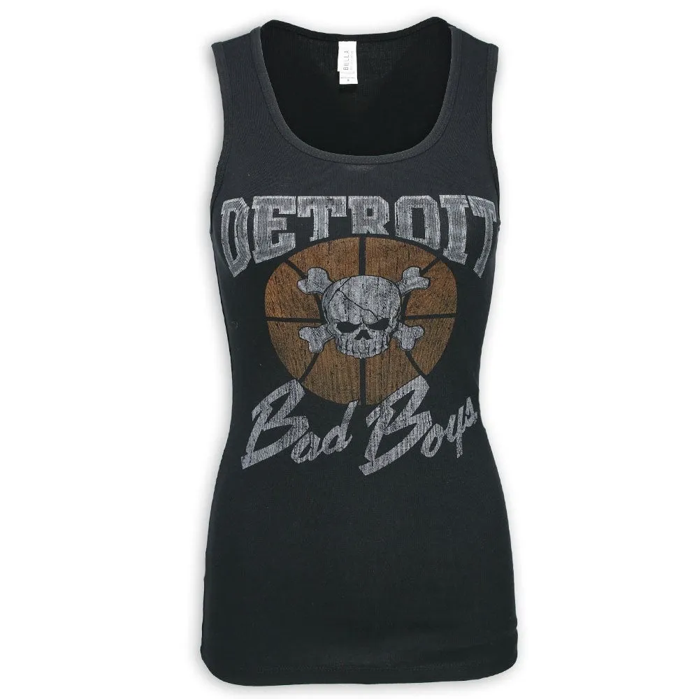 Detroit Bad Boys Ladies Distressed Tank Top