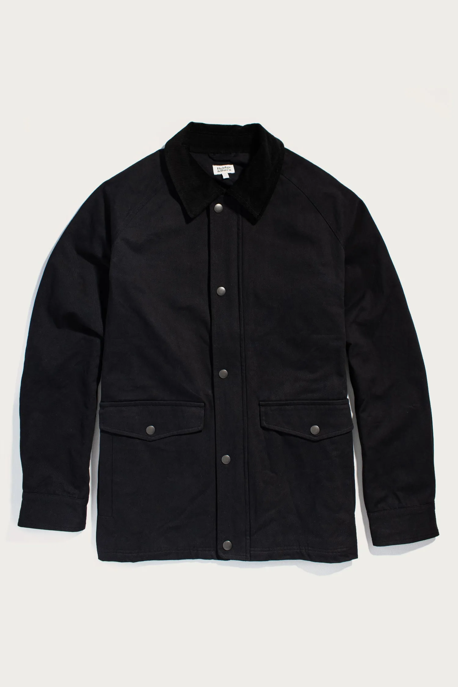 Dorset Barn Jacket / Black Canvas