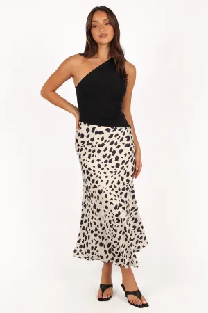 Eliza Midi Skirt - Animal