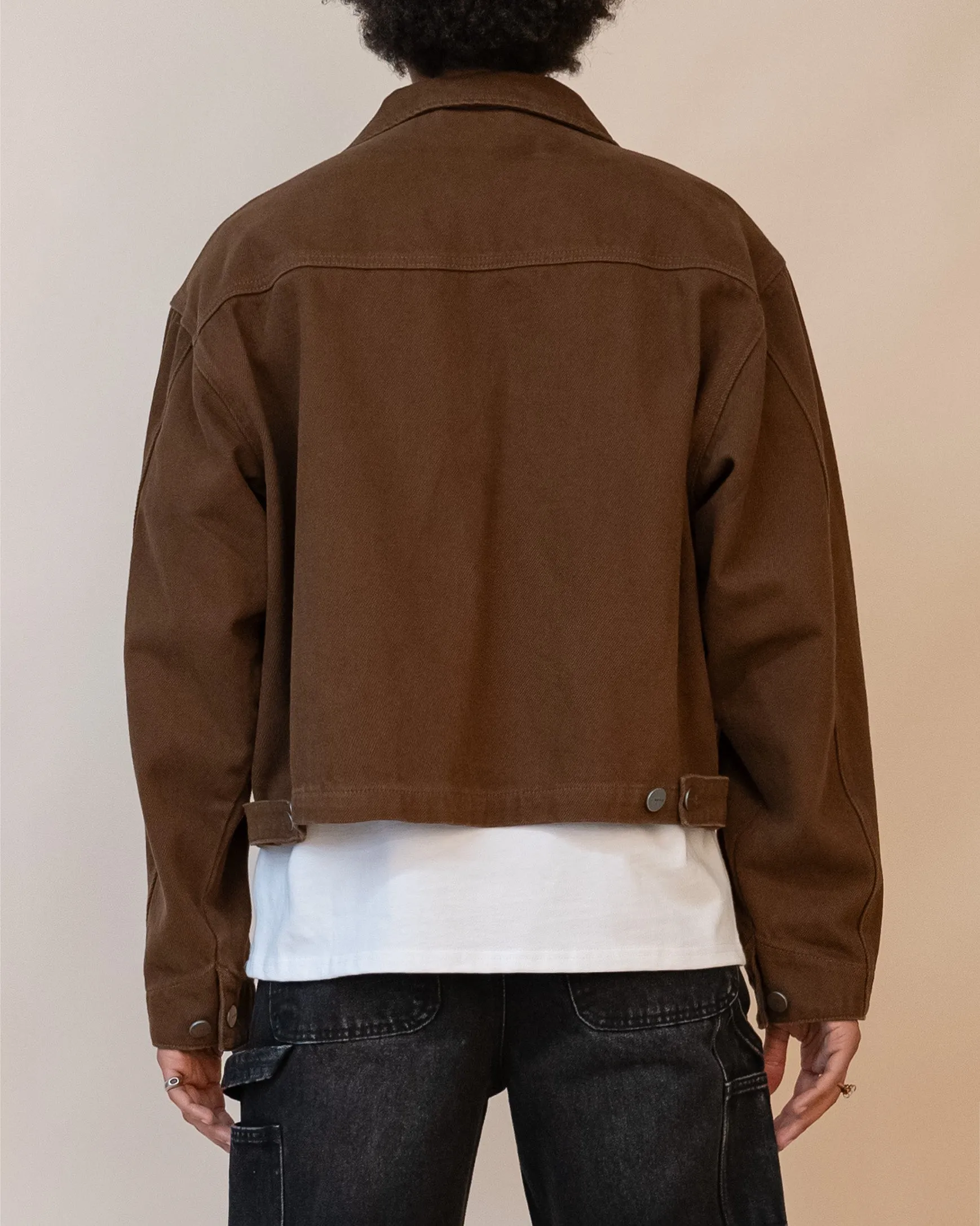 EPTM TUFF TWILL JACKET - BROWN