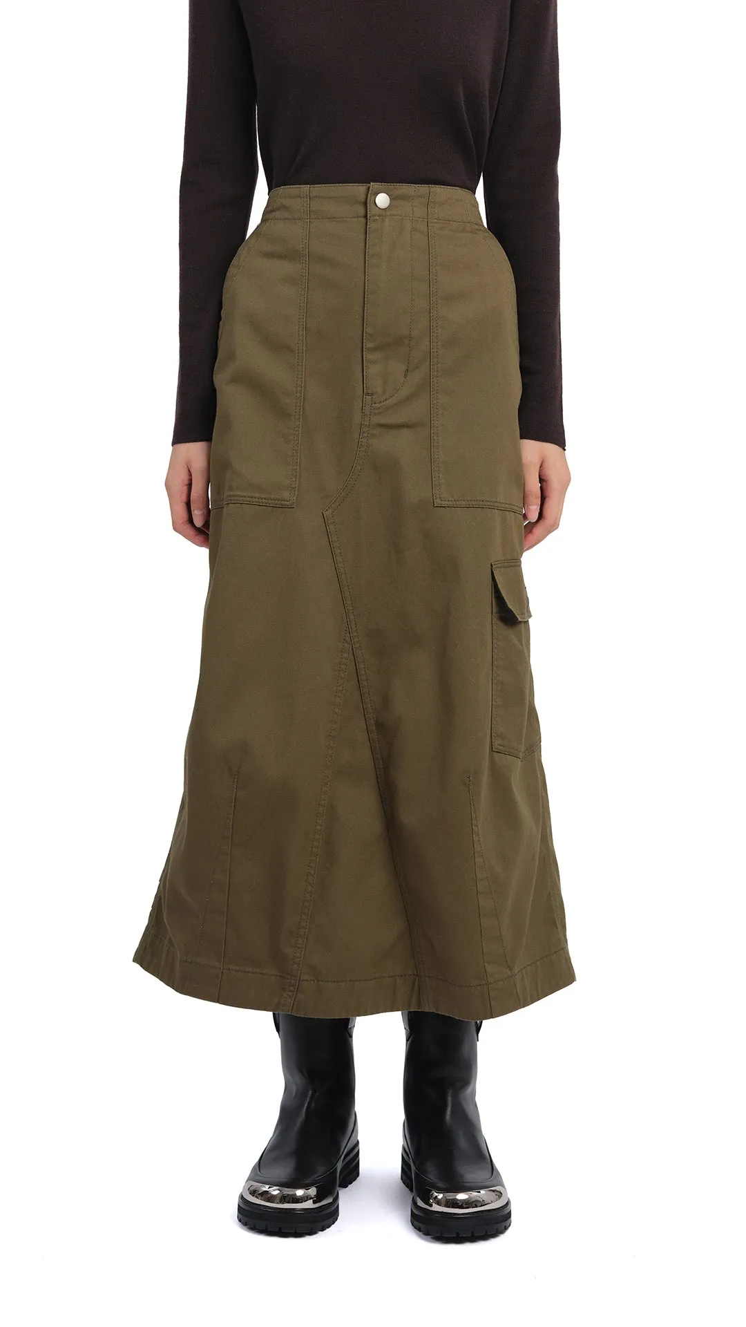 Fatigue Midi Skirt