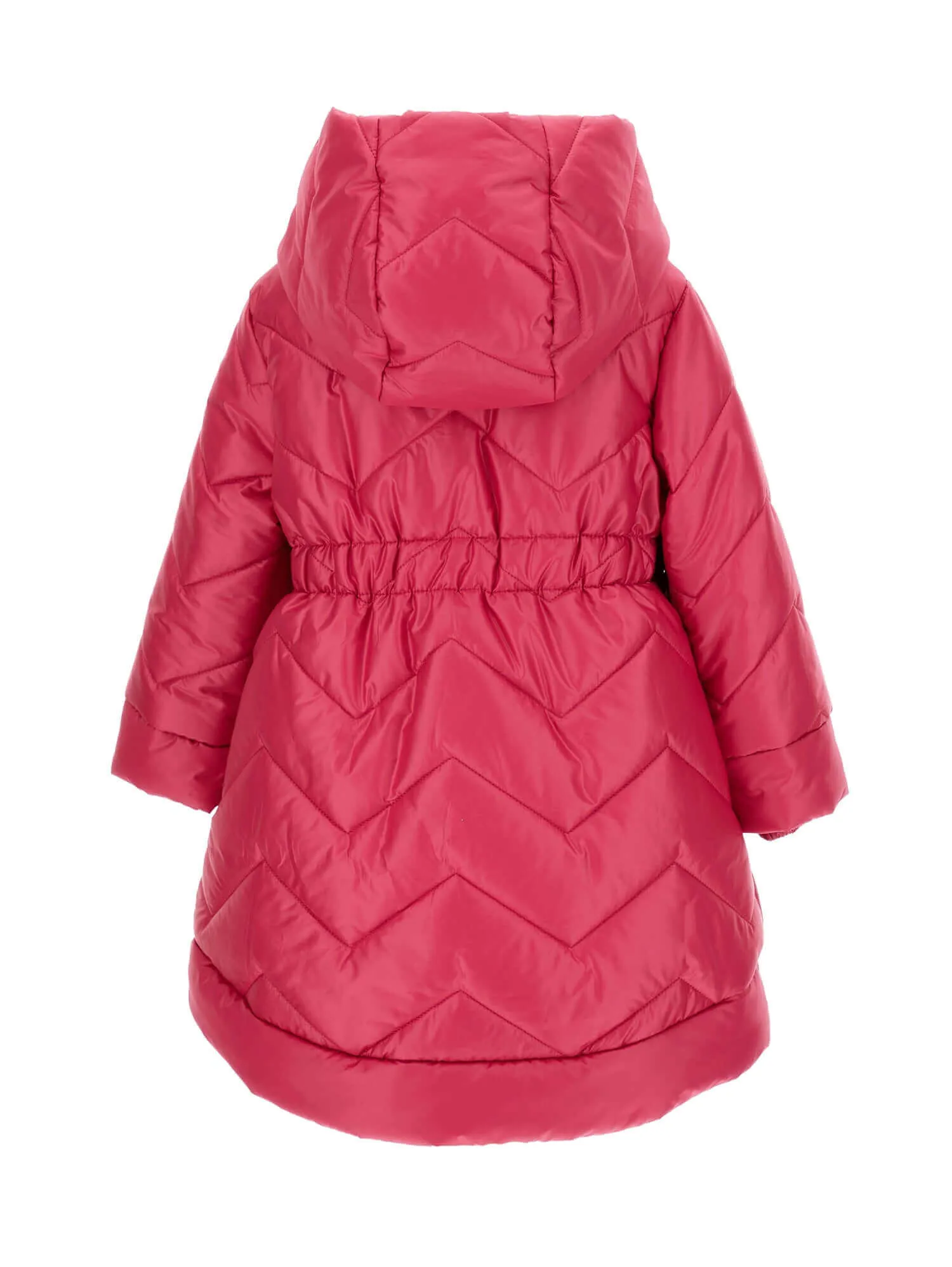 Girls Pink Quilted Jacket