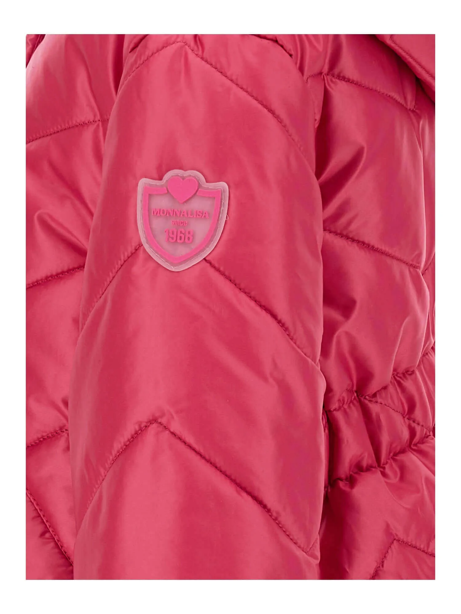 Girls Pink Quilted Jacket