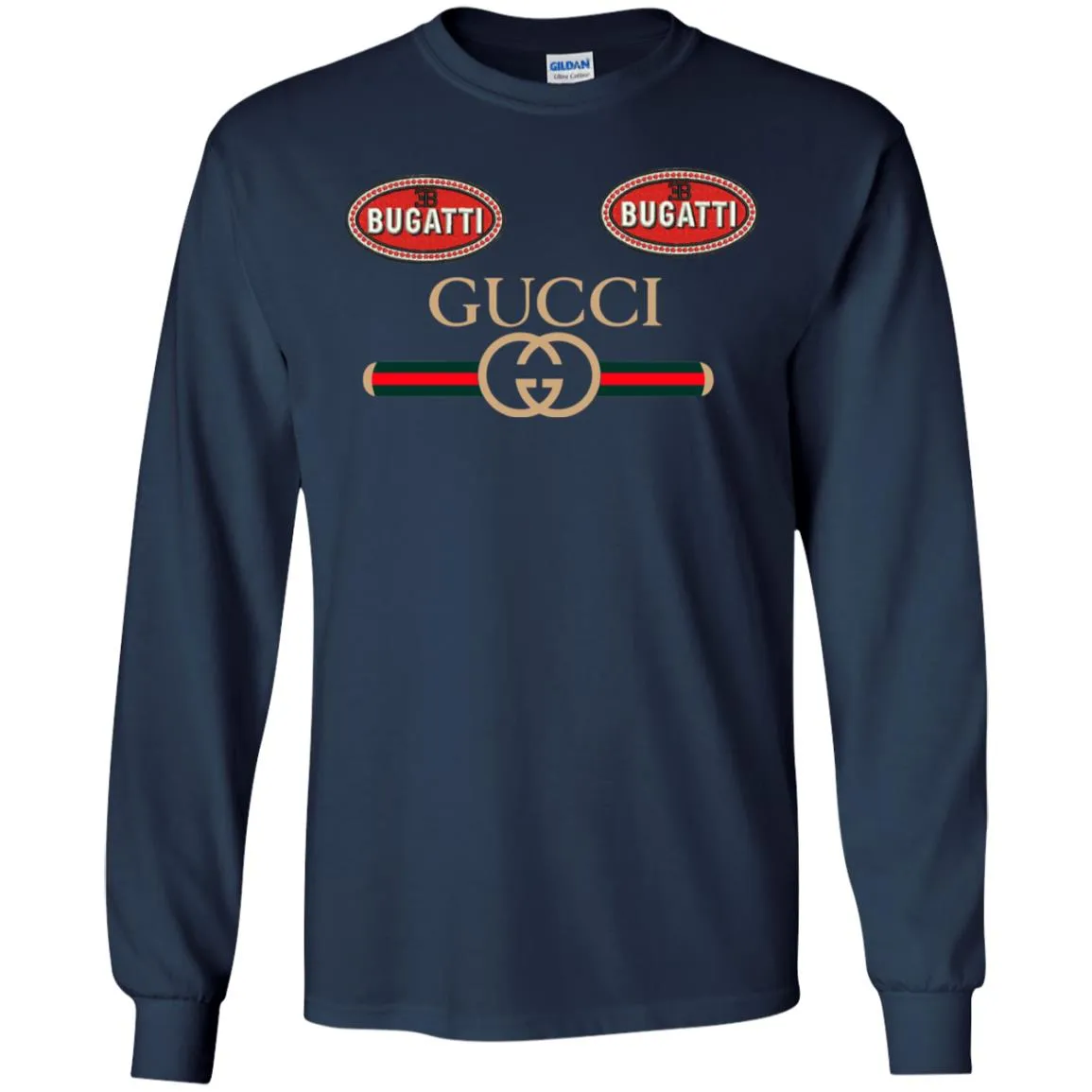 Gucci Dugatti T-shirt Men Long Sleeve Shirt