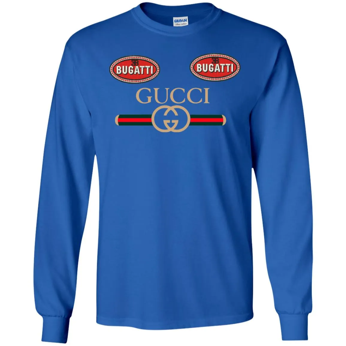 Gucci Dugatti T-shirt Men Long Sleeve Shirt