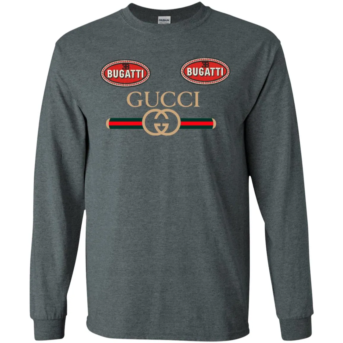 Gucci Dugatti T-shirt Men Long Sleeve Shirt