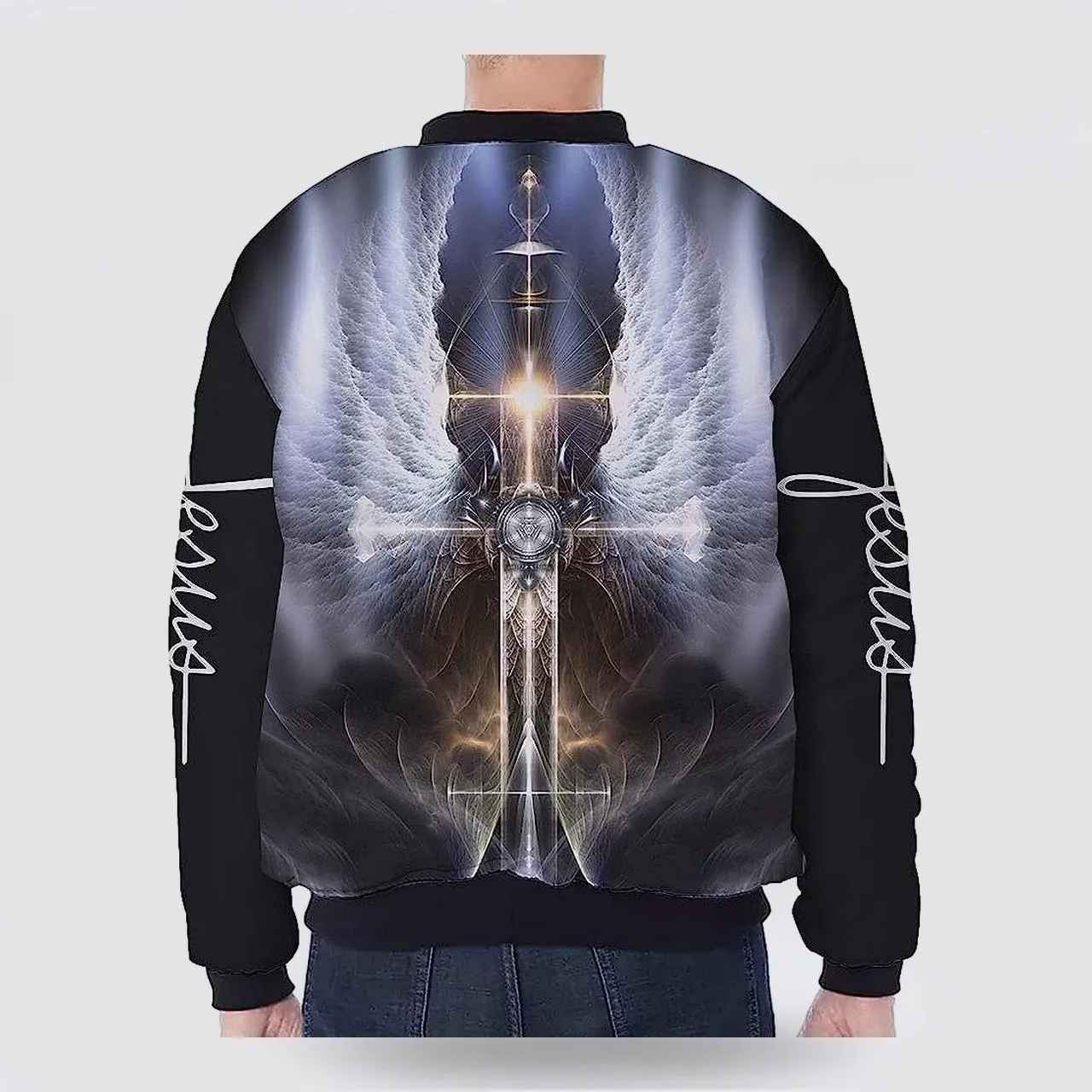 I May Not Be Perfect Cross Wings Bomber Jacket - Jesus Shirt for Men Women