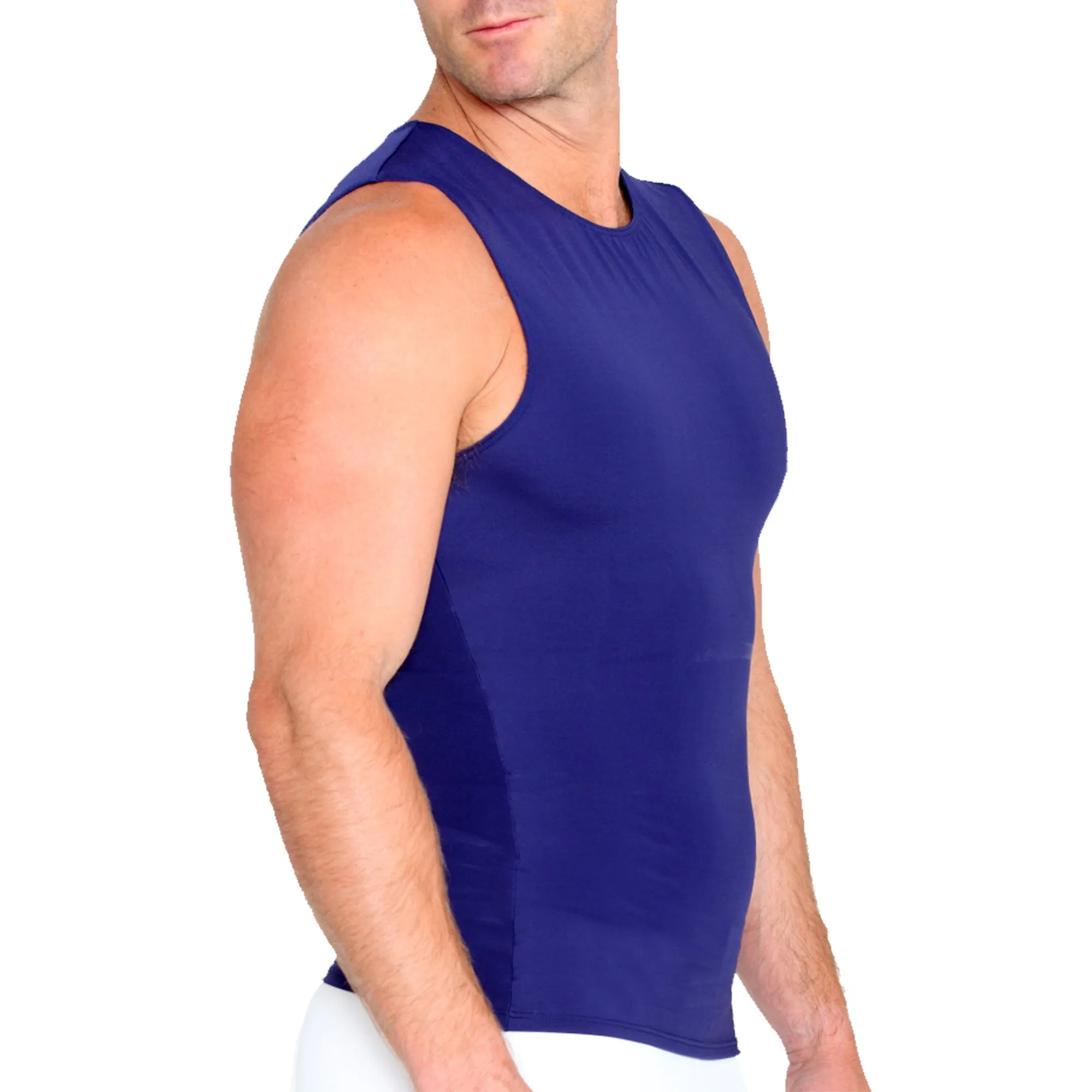 Insta Slim Big and Tall Compression Sleeveless Tank TS00N1BT