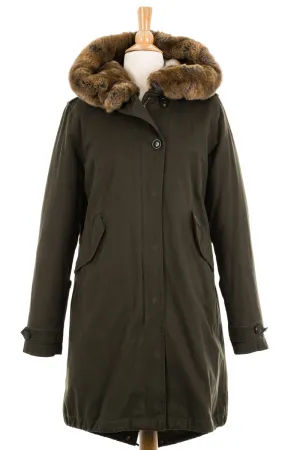 Literary Rex Eskimo Parka with Fur Trim