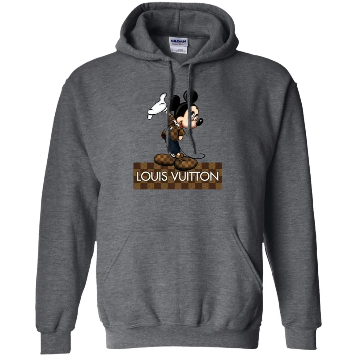 Louis Vuitton Mickey T-shirt Pullover Hoodie Sweatshirt