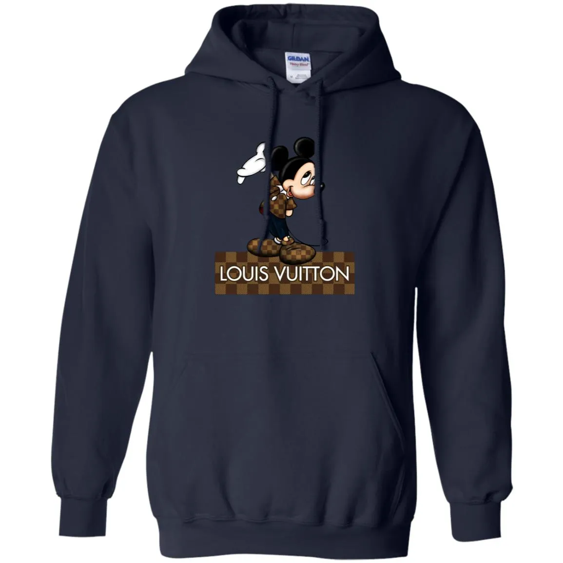 Louis Vuitton Mickey T-shirt Pullover Hoodie Sweatshirt