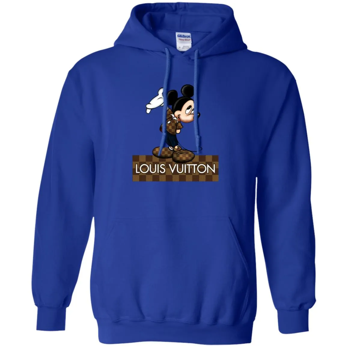 Louis Vuitton Mickey T-shirt Pullover Hoodie Sweatshirt