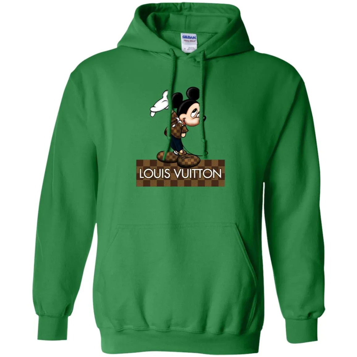 Louis Vuitton Mickey T-shirt Pullover Hoodie Sweatshirt