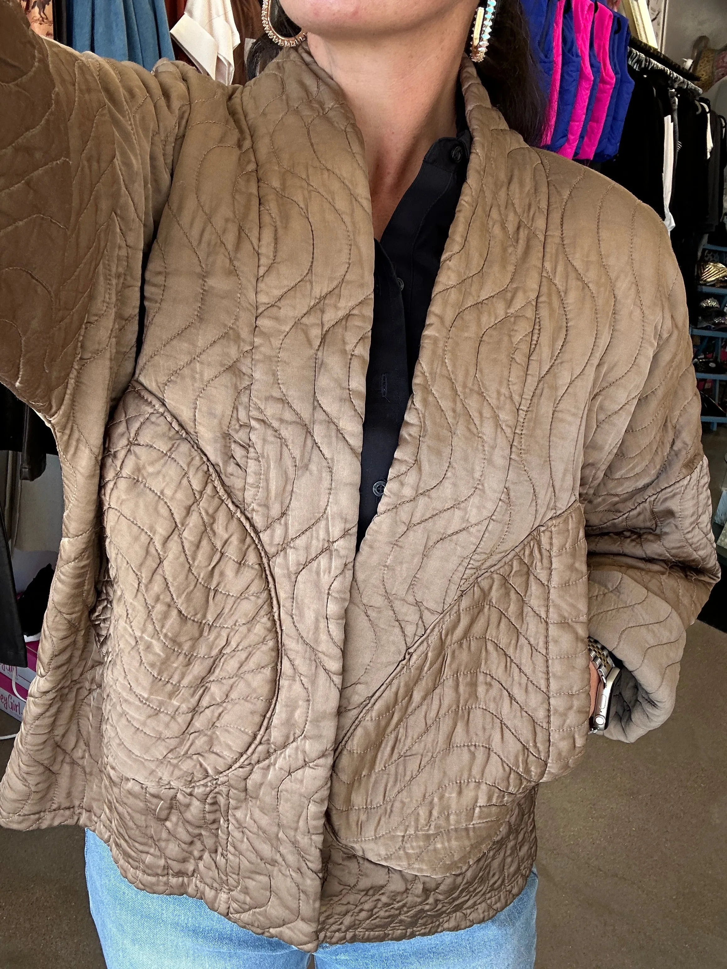 Made In Italy Quilted Jacket