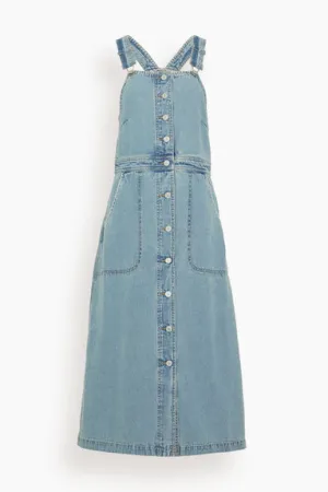 Marion Denim Overall Dress