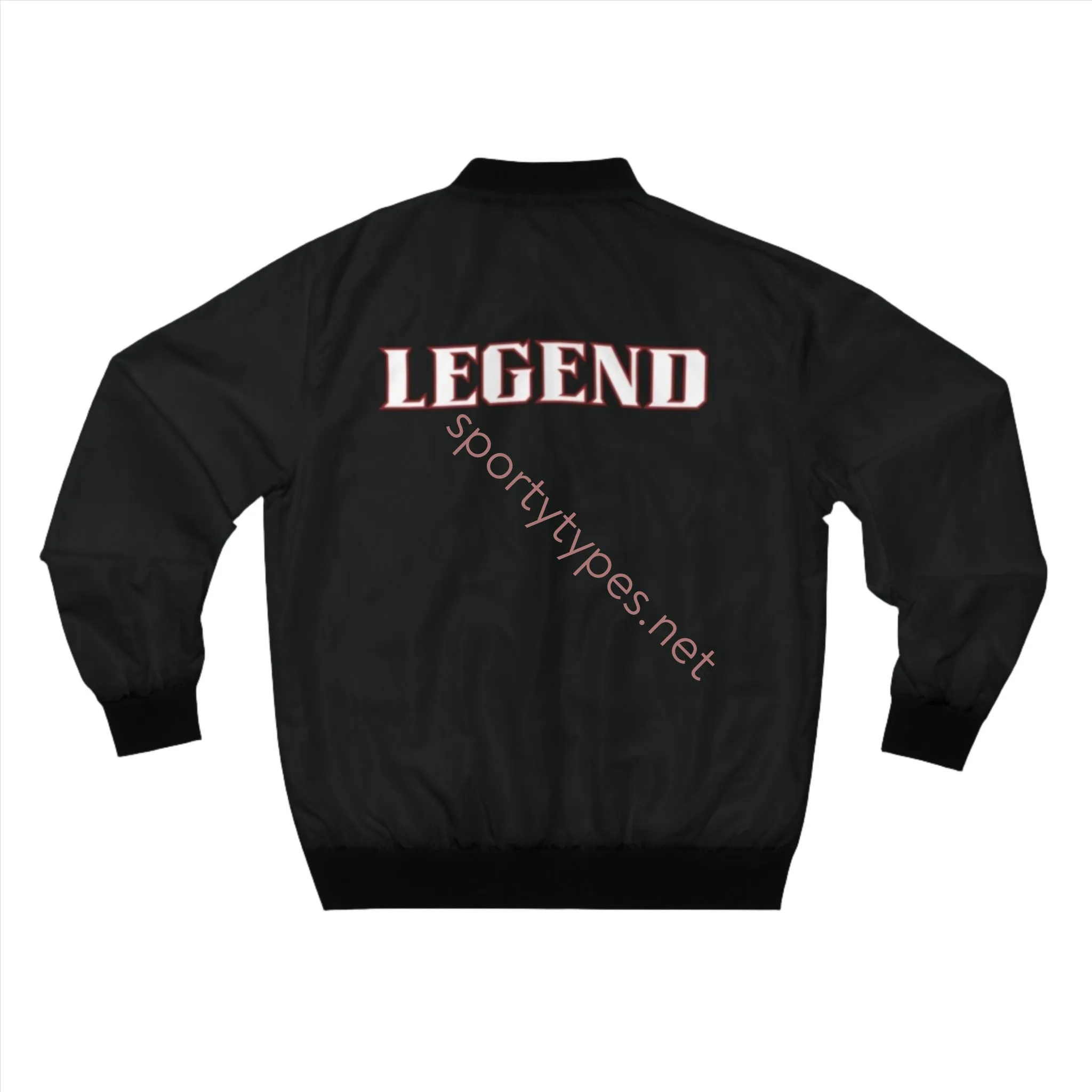 Men's Black Legend Bomber Jacket