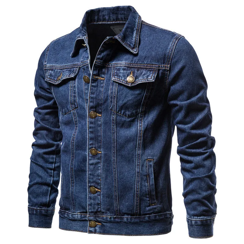 Men's Denim Jacket Jeans Coat