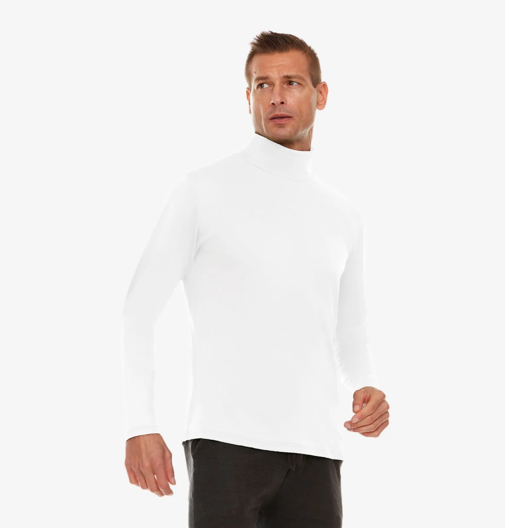 Men's Turtle Neck Thermal Top