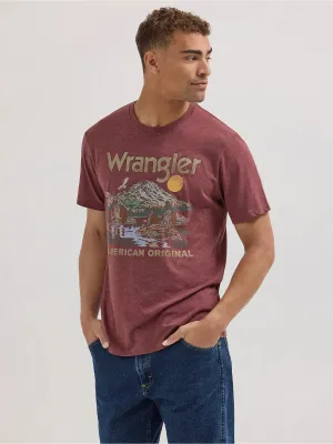 Men's Wrangler Mountain Sun Graphic T-Shirt - 112353909