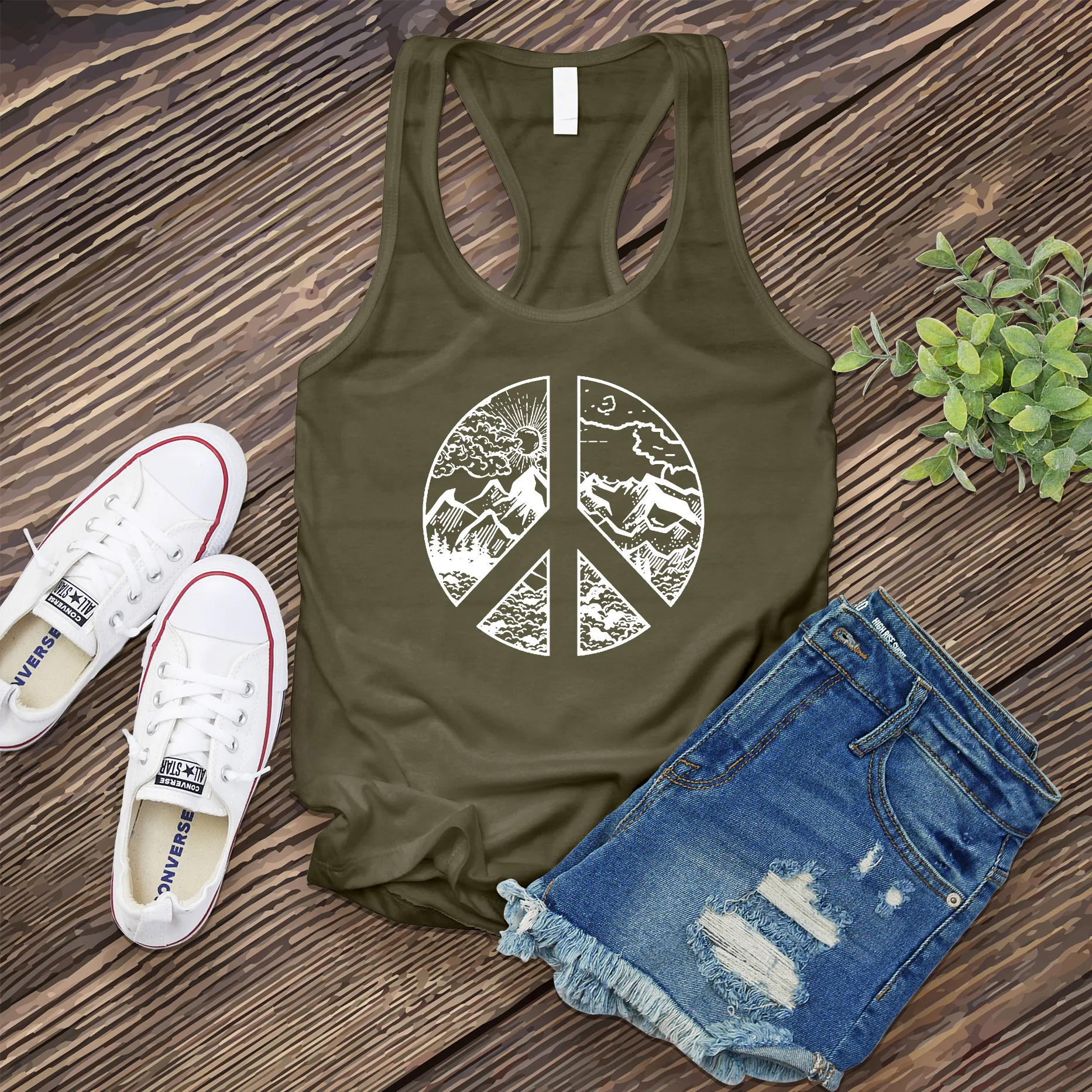 Nature Peace Women's Tank Top