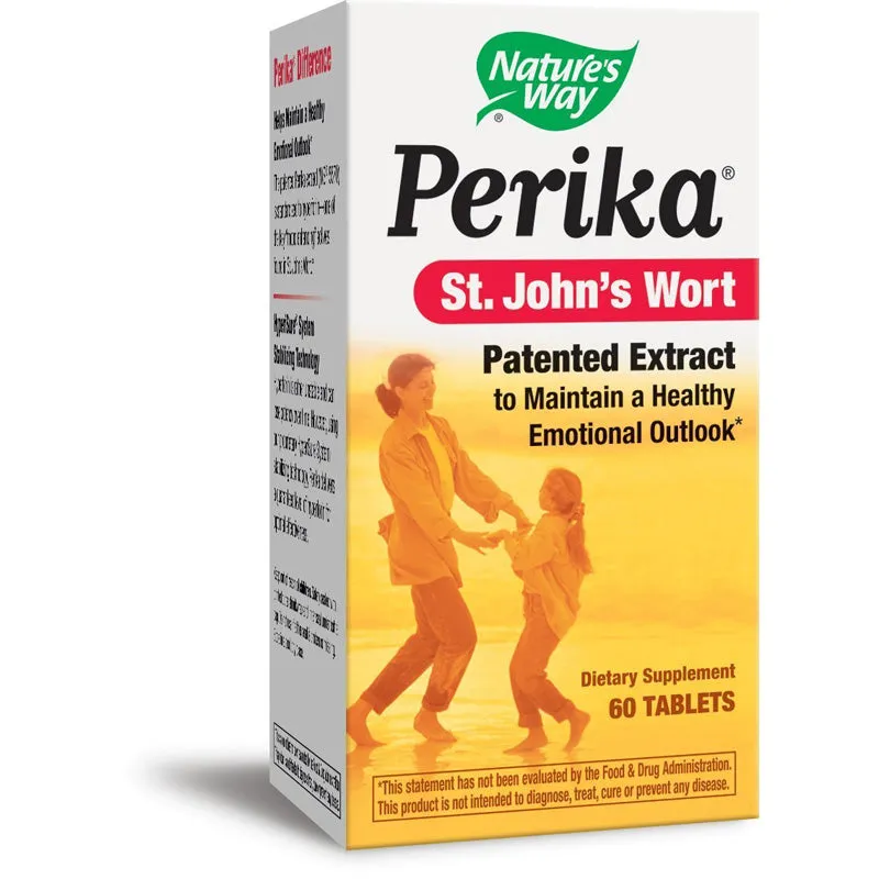 NATURES WAY - Perika St. Johns Wort - 60 Tablets