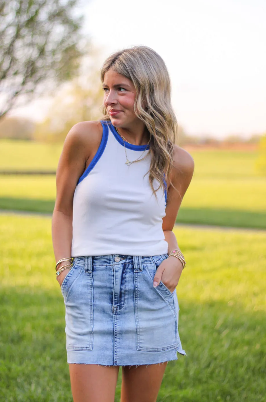 Oh The Blues Tank Top