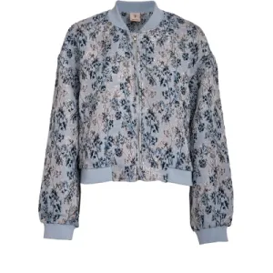 PC8132 Elisa Bomber - Allure Blue Jacquard